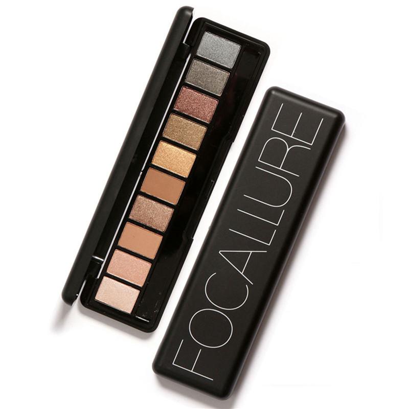 Fard À Paupières Palette + Brosse À Sourcils (8 PCS)