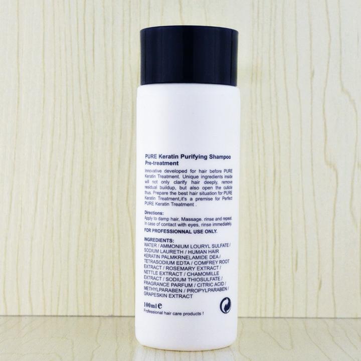 meilleuretendence TRAITEMENT À LA KERATINE 5% POUR RÉPARER LES CHEVEUX (1000ml pure kératine + shampooing purifiant)