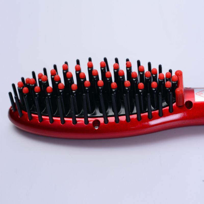 Brosse À Cheveux Électrique Rapide Défriser Les Cheveux