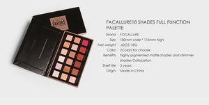 meilleuretendence Palette de Ombre a Paupiere 18 ombres haute qualité