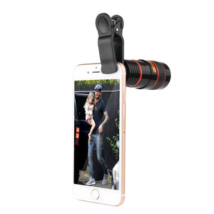 Universale 8X ZOOM téléscope pour tout type de téléphone et tablette